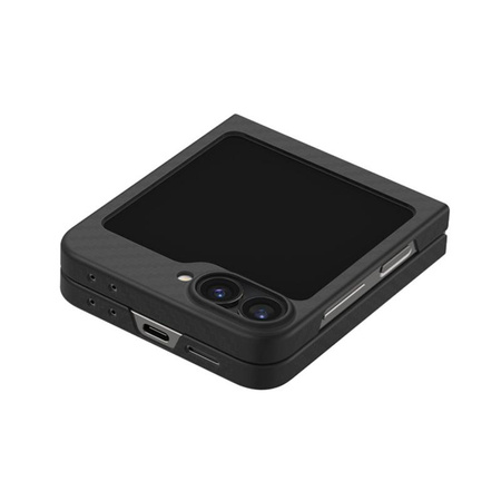 Spigen Airskin - Etui pour Samsung Galaxy Z Flip 6 / 7 FE (Noir Aramide)
