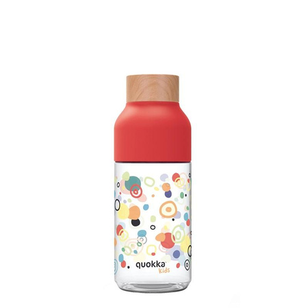 Quokka Ice Kids - 570 ml-es tritán vizes palack (Dots)