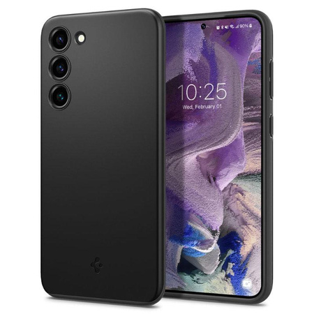 Spigen Thin Fit - Hülle für Samsung Galaxy S23 (Schwarz)