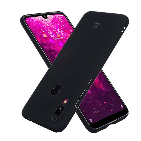 Crong Smooth Skin - Etui Xiaomi Redmi 7 (czarny)