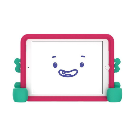 Speck Case-E - iPad 10.2" 9 (2021) / 8 (2020) / 7 (2019) Case with MICROBAN Coating (Red / Spearmint Green)