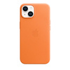 Apple Leather Case - Bőr tok MagSafe-rel iPhone 14 készülékhez (narancssárga)