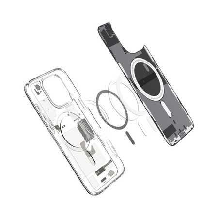 Spigen Ultra Hybrid MagSafe - tok iPhone 16 Pro-hoz (Zero One Natural Titanium)