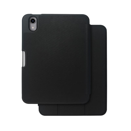 Crong FlexFolio - Étui pour iPad mini 6 (2021) avec Apple Pencil (noir)