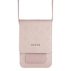 Guess 4G Peony Wallet Bag - Torba z przegrodą na smartfona (Light Pink)