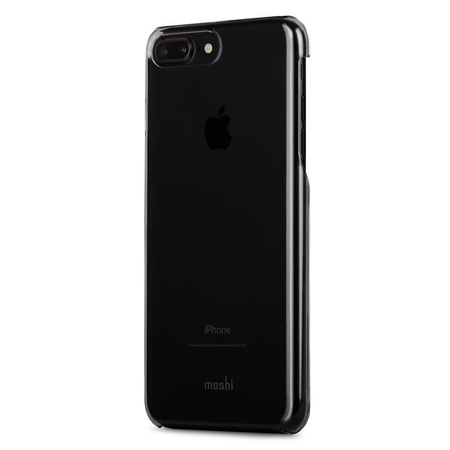 Coque transparente Moshi XT - Coque pour iPhone 8 Plus / 7 Plus (Noir furtif)