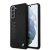 Bmw Leder Hot Stamp - Samsung Galaxy S21 FE Tasche (schwarz)
