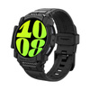 Spigen Rugged Armor Pro - Bracelet + étui pour Samsung Galaxy Watch 7 40 mm (Noir mat)