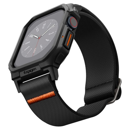 Spigen Lite Fit "Pro" - Pouzdro s řemínkem pro Apple Watch 10 42 mm (Matně černá)