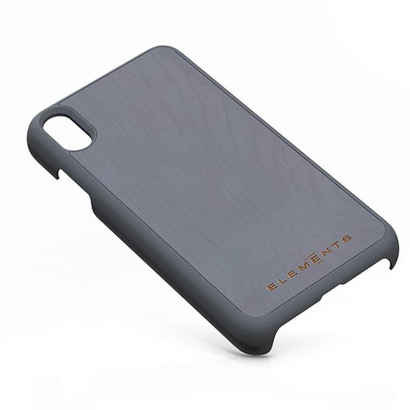 Nordic Elements Original Gefion - Coque en bois pour iPhone Xs Max (Gris moyen)