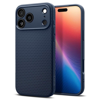 ETUI DO IPHONE 17 PRO MAX SPIGEN LIQUID AIR ORYGINALNE NIEBIESKIE CASE