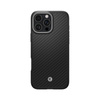 Spigen Enzo Aramid MagSafe - iPhone 16 Pro Max Case (Black / Silver)