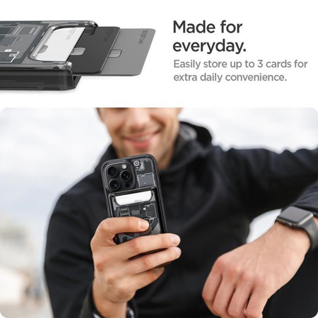 Spigen Ultra Hybrid MagSafe Wallet - Magnetic Wallet (Zero One)