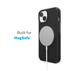 Speck CandyShell Pro + MagSafe - iPhone 14 Plus Tasche mit MICROBAN-Beschichtung (Schwarz / Schiefergrau)