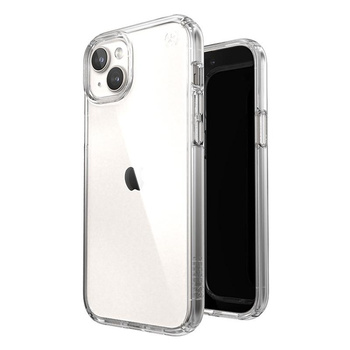 Speck Presidio Perfect-Clear - iPhone 15 Plus / iPhone 14 Plus Case (Clear)