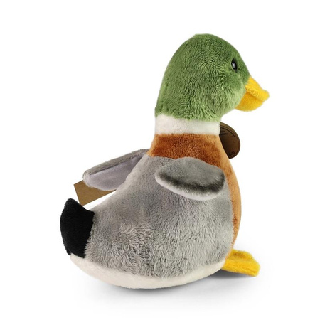 MASKOTKA PLUSZOWA KACZKA Z DŹWIĘKIEM REALISTYCZNA 22cm RAPPA KACZUSZKA ECO