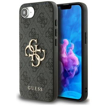 Guess 4G Big Logo - pouzdro pro iPhone 16e (černé)
