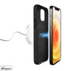 PURO SKYMAG - Étui pour iPhone 12 Pro Max conçu pour MagSafe (noir)