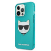 Karl Lagerfeld Choupette Head - Etui iPhone 13 Pro Max (fluo niebieski)