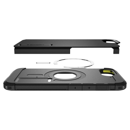 Spigen Tough Armor MagSafe - étui pour iPhone 16e (Noir)