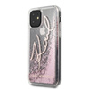 Karl Lagerfeld Signature Glitter Case - iPhone 11 Hülle (Rose Gold)
