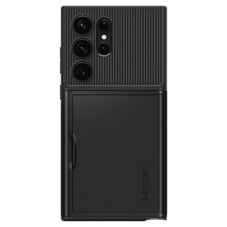 Spigen Slim Armor CS - Etui pour Samsung Galaxy S23 Ultra (Noir)