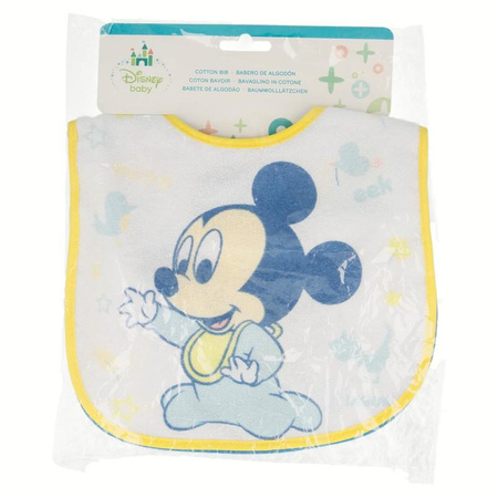 Mickey Mouse - Velcro bib (2 pcs)