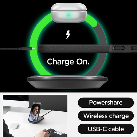 Spigen Core Armor - Gehäuse für Samsung Galaxy S24 Ultra (Schwarz matt)