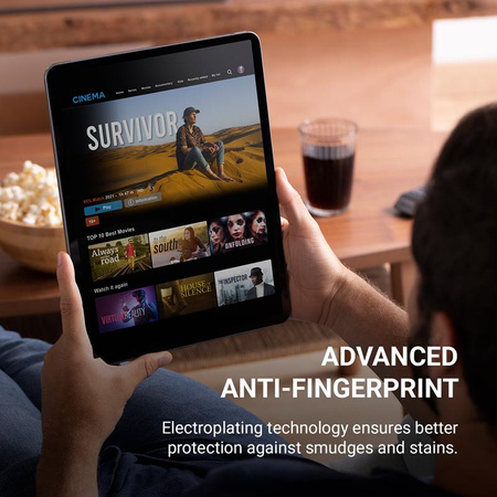 Crong 3D páncélüveg – edzett üveg iPad Pro 13" M5 (2025) / iPad Pro 13" M4 (2024) készülékhez