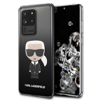 Karl Lagerfeld Ikonik - Pouzdro pro Samsung Galaxy S20 Ultra (černé)