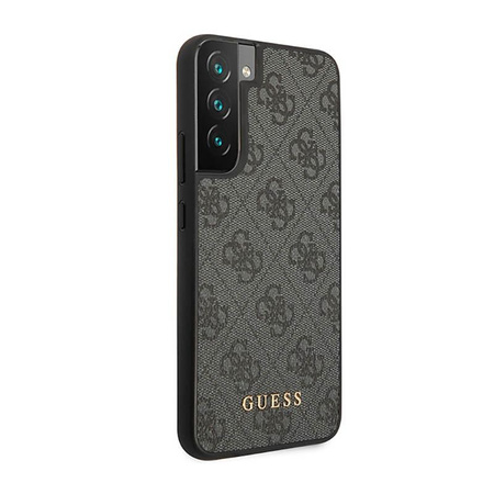 Guess 4G Metall Logo - Samsung Galaxy S23 Gehäuse (grau)