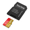 SanDisk Extreme microSDXC - 128 GB A2 V30 UHS-I U3 memory card 190/90 MB/s with adapter