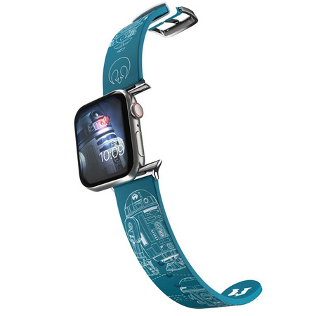 Star Wars - Bracelet pour Apple Watch (R2D2 Blueprints)