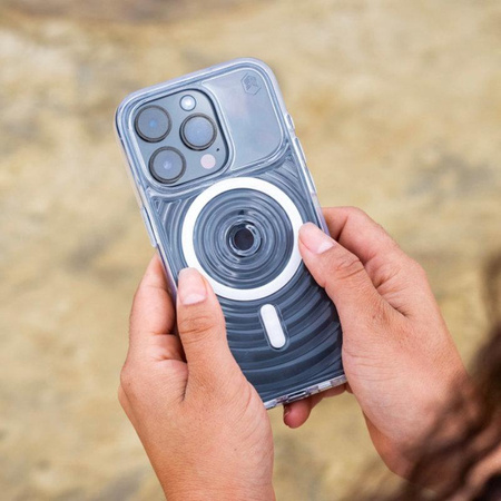 STM Reawaken Ripple MagSafe - Case for iPhone 15 Pro Max (Black / Atlantic)