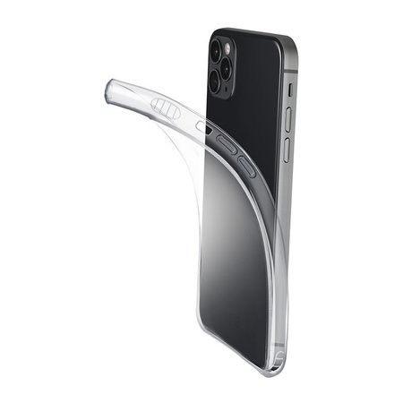 Cellularline Fine - Coque iPhone 12 / iPhone 12 Pro (Transparent)