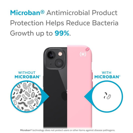 Speck Presidio2 Pro - iPhone 13 tok MICROBAN bevonattal (Rózsaszín rózsaszín/Vintage Rose)