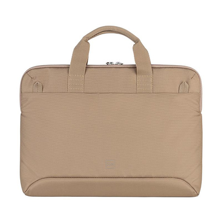 Tucano Smilza Super Slim Bag - Sacoche pour MacBook Air 15" / Air / Pro 13" / Notebook 13" / 14" (beige)