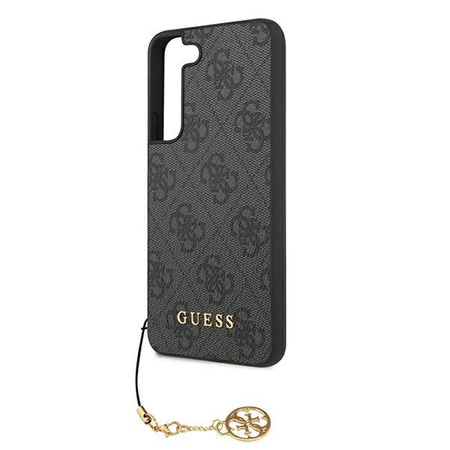 Kolekce Guess 4G Charms - pouzdro pro Samsung Galaxy S22+ (šedé)