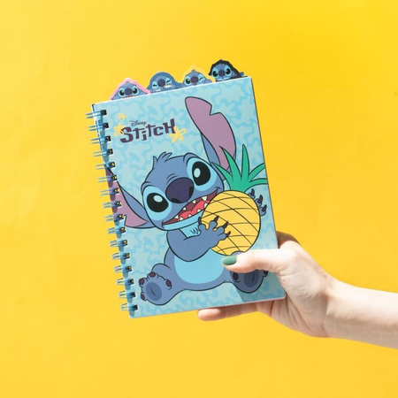 ZESZYT A5 STITCH W KROPKI DLA DZIECI Disney NOTATNIK Z PRZEKŁADKAMI