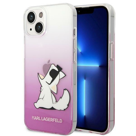 Karl Lagerfeld Choupette Fun Sunglasses - Etui iPhone 14 (rose)