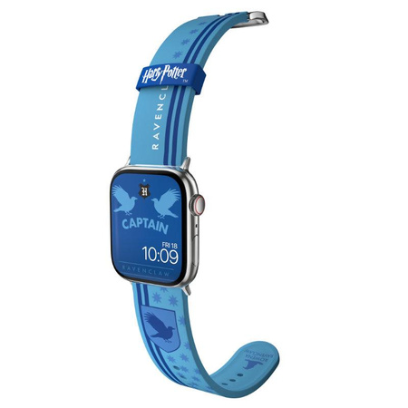 Harry Potter - Bracelet pour Apple Watch 38/40/41/42/44/45/49 mm (House Pride - Ravenclaw)