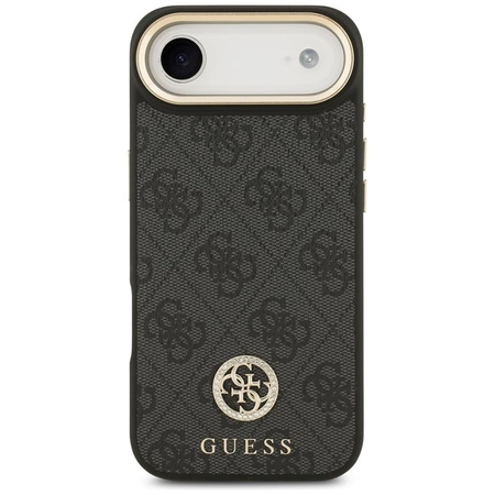 Guess 4G Strass Logo MagSafe - Pouzdro iPhone Air (Černá)