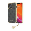 Guess 4G Charms Collection - iPhone 14 Pro Max tok (szürke)