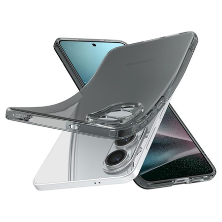 Spigen Liquid Crystal - tok Samsung Galaxy S25 Edge készülékhez (Space Crystal)