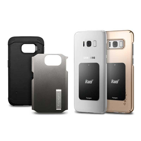Spigen mágneses autós tartó QS11 - autós tartó (fekete)