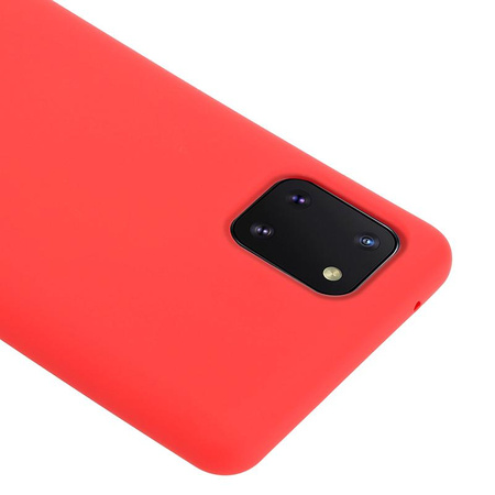 Crong Color Cover - Samsung Galaxy Note 10 Lite tok (piros)