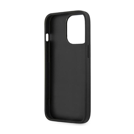 Guess 4G Bottom Stripe Collection - Etui iPhone 13 Pro (szary)