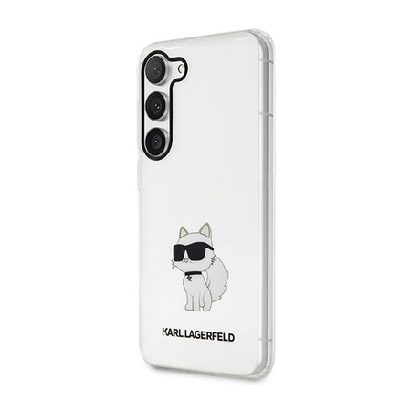 Karl Lagerfeld IML NFT Choupette - pouzdro pro Samsung Galaxy S23+ (čiré)