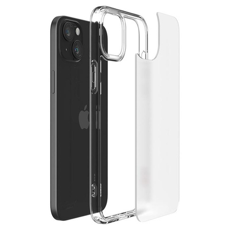 Spigen Ultra Hybrid - Hülle für iPhone 15 (Frost Clear)