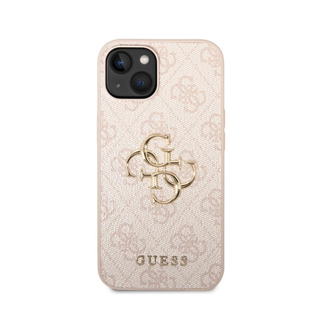 Guess 4G Big Metal Logo - iPhone 15 Case (pink)